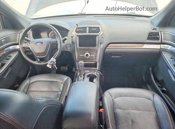 1FM5K7F87KGA93093 2019 FORD EXPLORER Gray Dashboard view