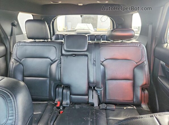 1FM5K7F87KGA93093 2019 FORD EXPLORER Gray Rear seats view