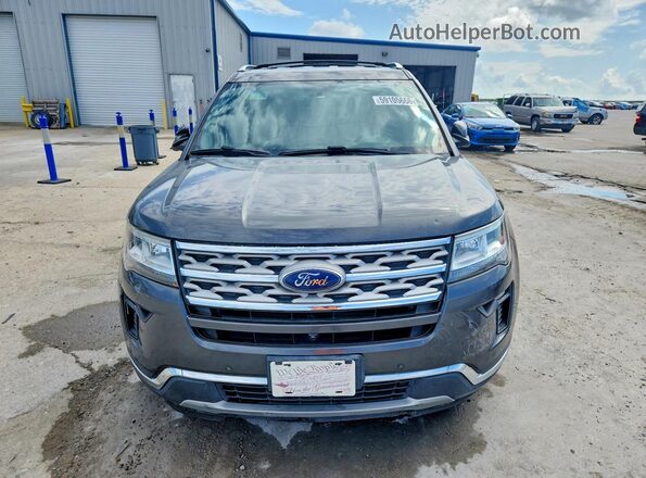 1FM5K7F87KGA93093 2019 FORD EXPLORER Gray Front view