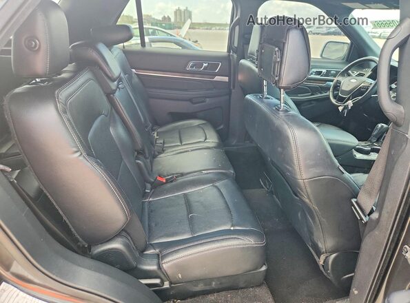 1FM5K7F87KGA93093 2019 FORD EXPLORER Gray Rear interior view
