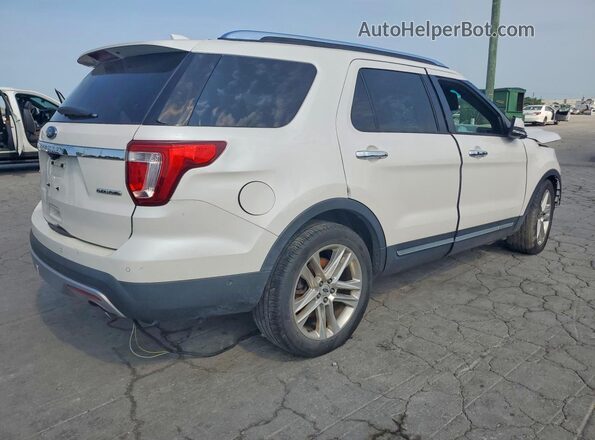 1FM5K7F89GGB02304 2016 FORD EXPLORER White Rear right