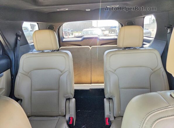 1FM5K7FH4GGC64082 2016 FORD EXPLORER Brown Widok tylnych siedzeń