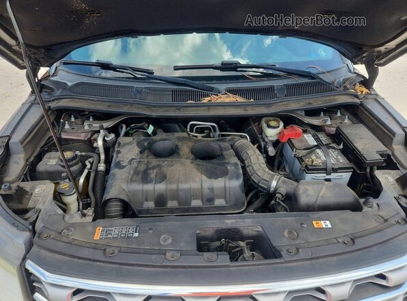 1FM5K7FH7GGC20559 2016 FORD EXPLORER Brown Вид підкапотного простору