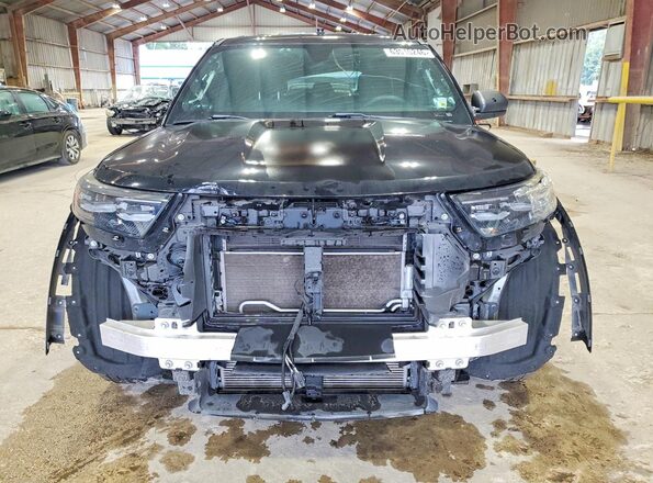 1FM5K8AB0MGC02408 2021 FORD EXPLORER Black Front view