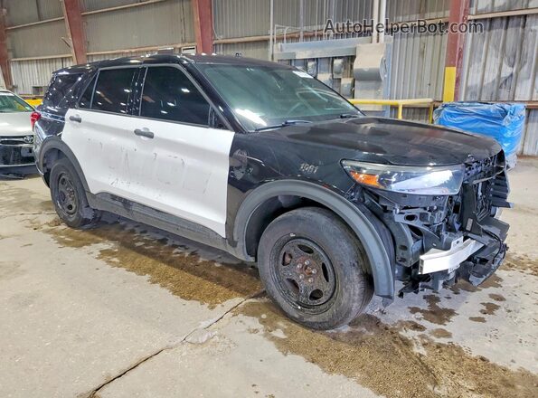 1FM5K8AB0MGC02408 2021 FORD EXPLORER Black Front right