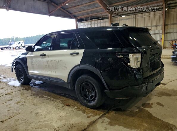 1FM5K8AB0MGC02408 2021 FORD EXPLORER Black Rear left