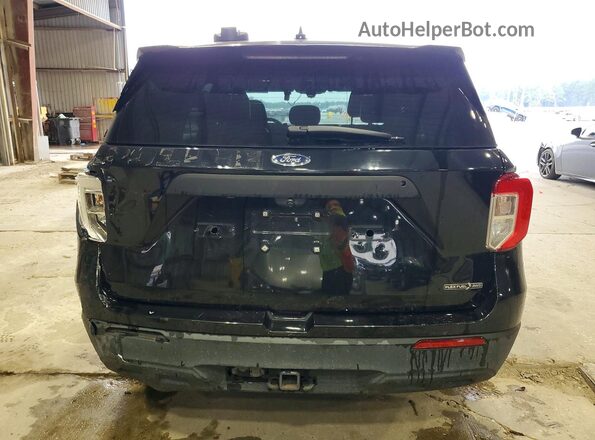 1FM5K8AB0MGC02408 2021 FORD EXPLORER Black Rear view