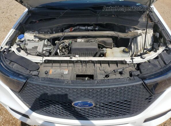 1FM5K8AB2MGB04397 2021 FORD EXPLORER White Widok wnętrza z tyłu