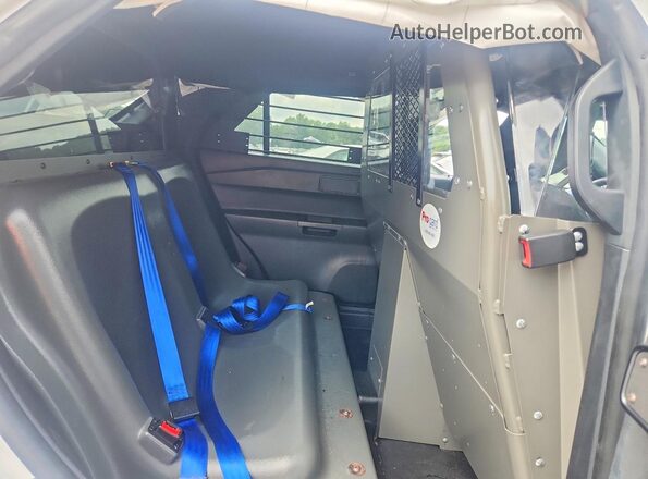 1FM5K8AB2NGA29038 2022 FORD EXPLORER White Rear seats view