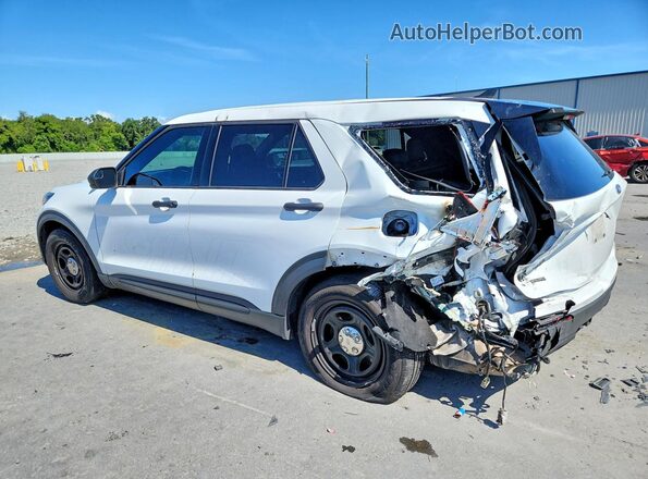 1FM5K8AB4MGA46874 2021 FORD EXPLORER White Հետևի ձախ