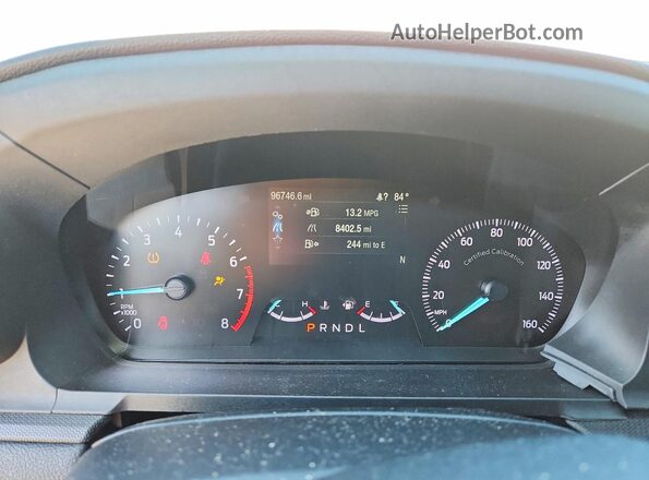 1FM5K8AB4MGA46874 2021 FORD EXPLORER White Սարքավորումների վահանակի տեսք