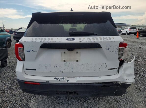 1FM5K8AB5LGA82927 2020 FORD EXPLORER White Հետևի տեսք