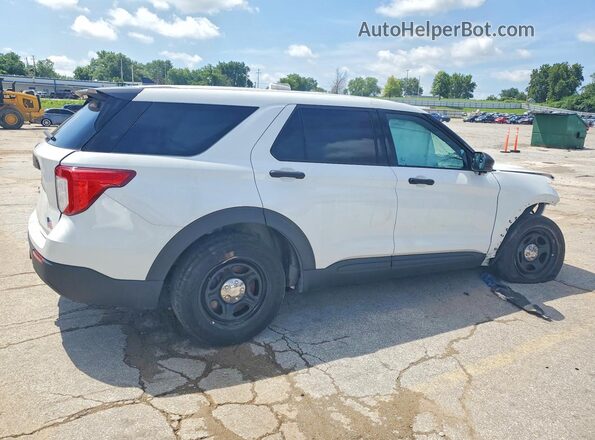 1FM5K8AB5NGC36569 2022 FORD EXPLORER Белый Задняя правая четверть