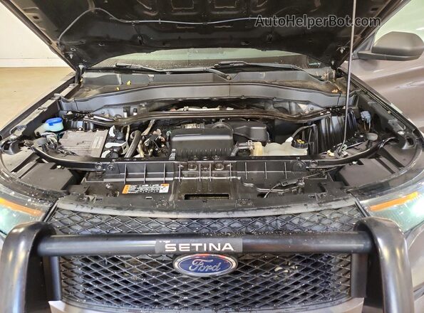 1FM5K8AB7LGC95152 2020 FORD EXPLORER Gray Widok komory silnika