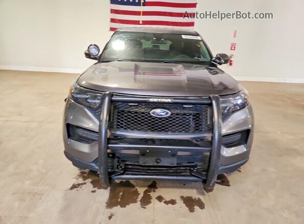 1FM5K8AB7LGC95152 2020 FORD EXPLORER Gray Widok z przodu