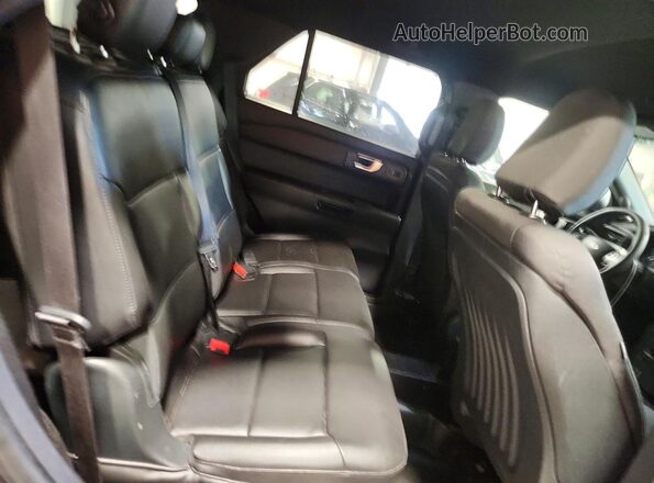 1FM5K8AB7LGC95152 2020 FORD EXPLORER Gray Widok wnętrza z tyłu