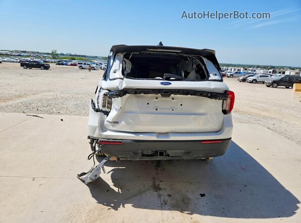 1FM5K8AB8TGA41739 2026 FORD EXPLORER Белый Вид сзади