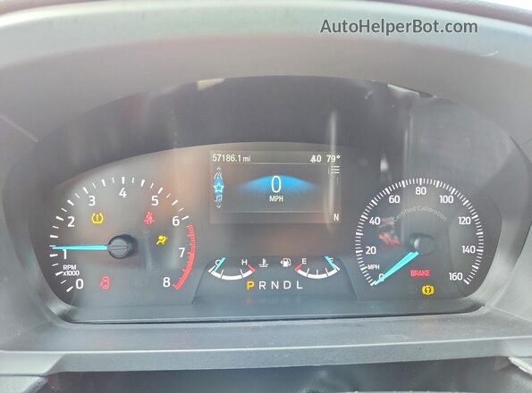 1FM5K8AB9LGC51105 2020 FORD EXPLORER Black Սարքավորումների վահանակի տեսք