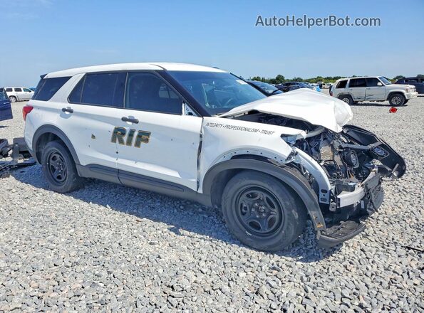 1FM5K8AB9RGA59420 2024 FORD EXPLORER White Передня права чверть