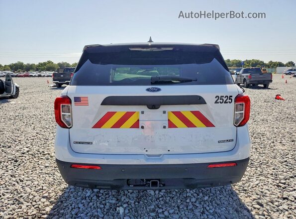 1FM5K8AB9RGA59420 2024 FORD EXPLORER White Вид ззаду
