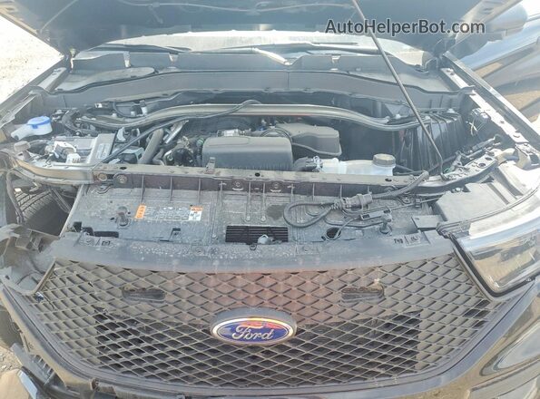 1FM5K8ABXTGA13859 2026 FORD EXPLORER Black Вид підкапотного простору