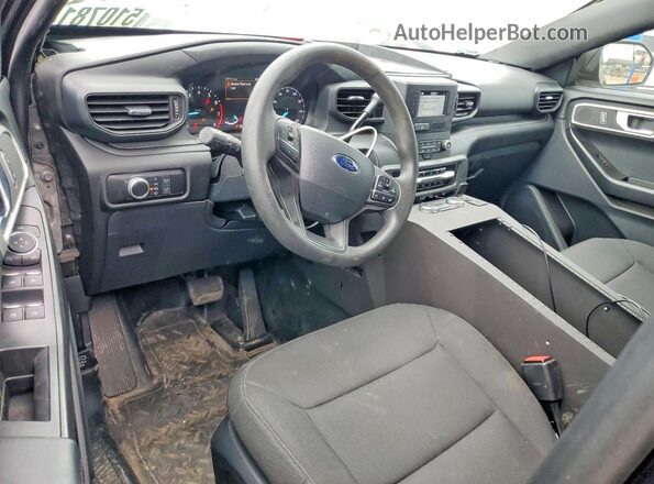 1FM5K8AC0NGC23883 2022 FORD EXPLORER Черный Вид панели приборов