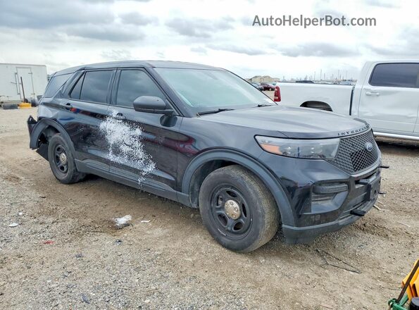 1FM5K8AC0NGC23883 2022 FORD EXPLORER Черный Передняя правая четверть