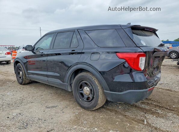 1FM5K8AC0NGC23883 2022 FORD EXPLORER Черный Задняя левая четверть