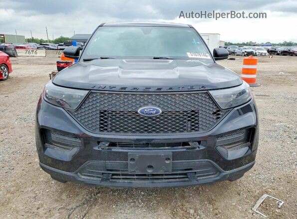 1FM5K8AC0NGC23883 2022 FORD EXPLORER Черный Вид спереди