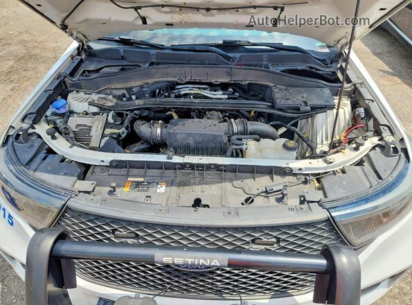 1FM5K8AC6LGC12867 2020 FORD EXPLORER Белый Вид подкапотного пространства