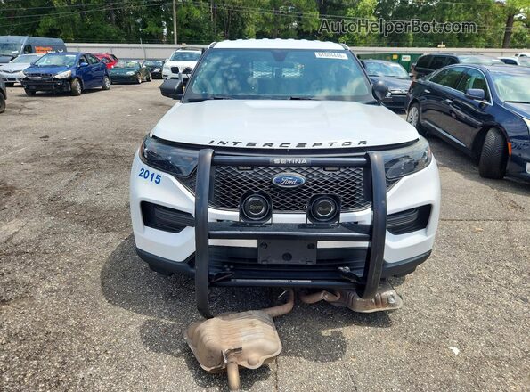 1FM5K8AC6LGC12867 2020 FORD EXPLORER Белый Вид спереди