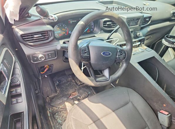 1FM5K8AC6LGC12867 2020 FORD EXPLORER Белый Вид панели приборов