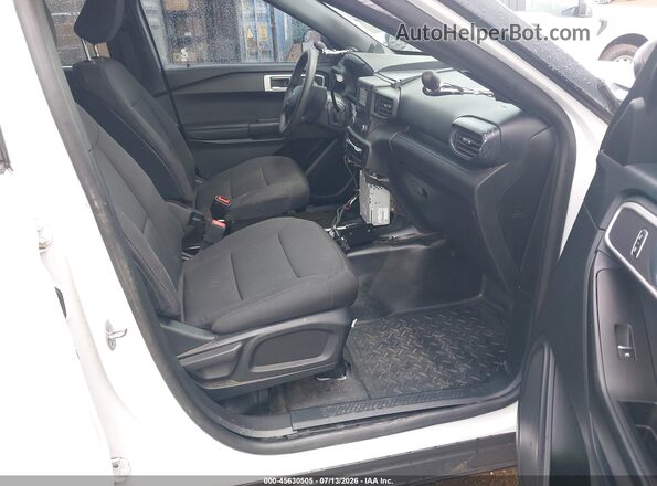 1FM5K8ACXLGC68407 2020 FORD POLICE INTERCEPTOR White Vista interior delantera