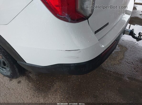 1FM5K8ACXLGC68407 2020 FORD POLICE INTERCEPTOR White Vista frontal
