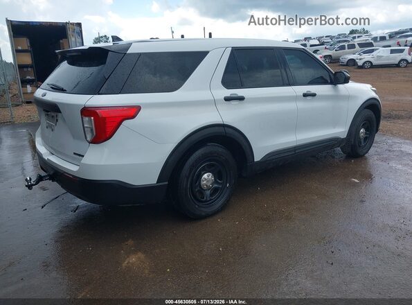 1FM5K8ACXLGC68407 2020 FORD POLICE INTERCEPTOR White Trasero derecho