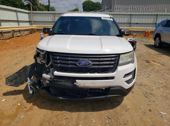 1FM5K8AR0HGA94746 2017 FORD EXPLORER Белый Вид спереди
