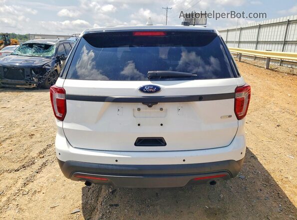 1FM5K8AR0HGA94746 2017 FORD EXPLORER Белый Вид сзади