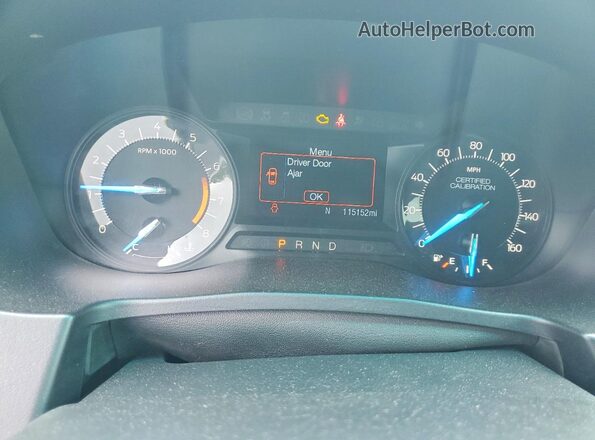 1FM5K8AR0HGA94746 2017 FORD EXPLORER Белый Вид щитка приборов