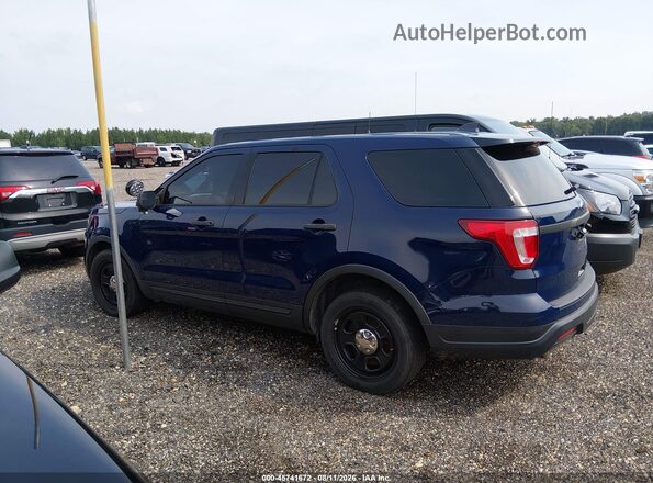 1FM5K8AR0JGC87999 2018 FORD POLICE INTERCEPTOR Blue 