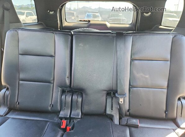 1FM5K8AR1GGA48082 2016 FORD EXPLORER White Հետևի նստատեղերի տեսք