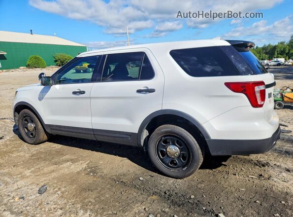 1FM5K8AR1GGD31176 2016 FORD EXPLORER Белый Задняя левая четверть