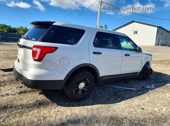1FM5K8AR1GGD31176 2016 FORD EXPLORER Белый Задняя правая четверть