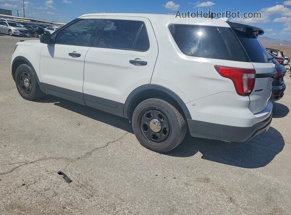 1FM5K8AR1HGE01244 2017 FORD EXPLORER Белый Задняя левая четверть