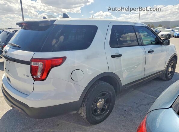1FM5K8AR1HGE01244 2017 FORD EXPLORER Белый Задняя правая четверть