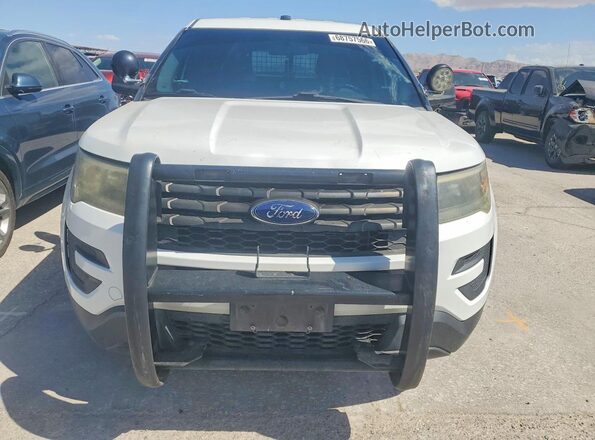 1FM5K8AR1HGE01244 2017 FORD EXPLORER Белый Вид спереди