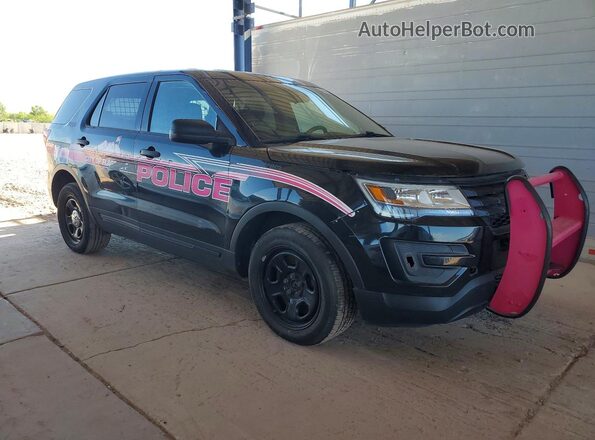 1FM5K8AR2GGA77932 2016 FORD EXPLORER Черный Передняя правая четверть