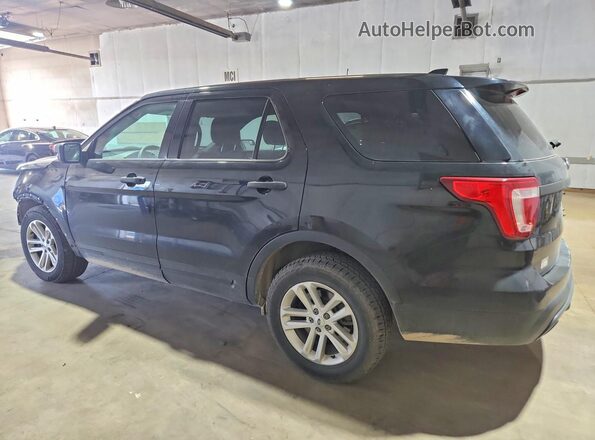 1FM5K8AR4HGD60057 2017 FORD EXPLORER Black Trasero izquierdo
