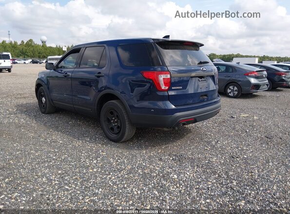 1FM5K8AR4HGE13985 2017 FORD EXPLORER Blue Trasero izquierdo