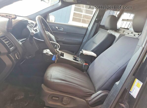 1FM5K8AR4JGA83979 2018 FORD EXPLORER Black წინა სალონის ხედი