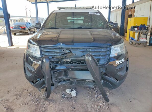 1FM5K8AR4JGA83979 2018 FORD EXPLORER Black წინა ხედი